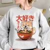 Shiba Inu hoodies women 90s Korean style clothing female Korean style sweatshirts 3 - Shiba Inu Gifts Store
