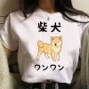Shiba Inu t shirts women summer graphic funny tshirt girl 2000s clothing 6 - Shiba Inu Gifts Store