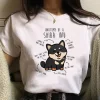 Shiba Inu t shirts women summer graphic funny tshirt girl 2000s clothing 8 - Shiba Inu Gifts Store