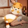 130cm Giant Long Shiba Inu Dog Plush Toy Throw Pillow Stuffed Soft Animal Corgi Chai Cushion 1 - Shiba Inu Gifts Store