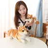 20 35cm Lovely Shiba Inu Dog Plush Toys Cute Sitting Lying Puppy Dolls Stuffed Soft Animal 2 - Shiba Inu Gifts Store