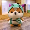 25cm Cute squirrel Shiba Inu Dog Plush Toy Stuffed Soft Animal Corgi Chai Pillow Christmas Gift 3 - Shiba Inu Gifts Store