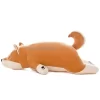 Cute Plush Shiba Lying Stuffed Dog Big Inu Doll Lovely Animal Kids Birthday Gift Corgi Plush - Shiba Inu Gifts Store