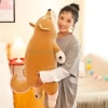 Cute Plush Shiba Lying Stuffed Dog Big Inu Doll Lovely Animal Kids Birthday Gift Corgi Plush 2 - Shiba Inu Gifts Store
