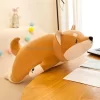 Cute Plush Shiba Lying Stuffed Dog Big Inu Doll Lovely Animal Kids Birthday Gift Corgi Plush 5 - Shiba Inu Gifts Store