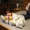 Cute Shiba Inu Dog Plush Toys Cartoon Long Cat Stuffed Animals Sleep Pillow Boyfriend Office Huggable 3 - Shiba Inu Gifts Store