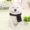Wear scarf Shiba Inu dog plush toy soft stuffed dog toy good valentines gifts for girlfriend 1 - Shiba Inu Gifts Store